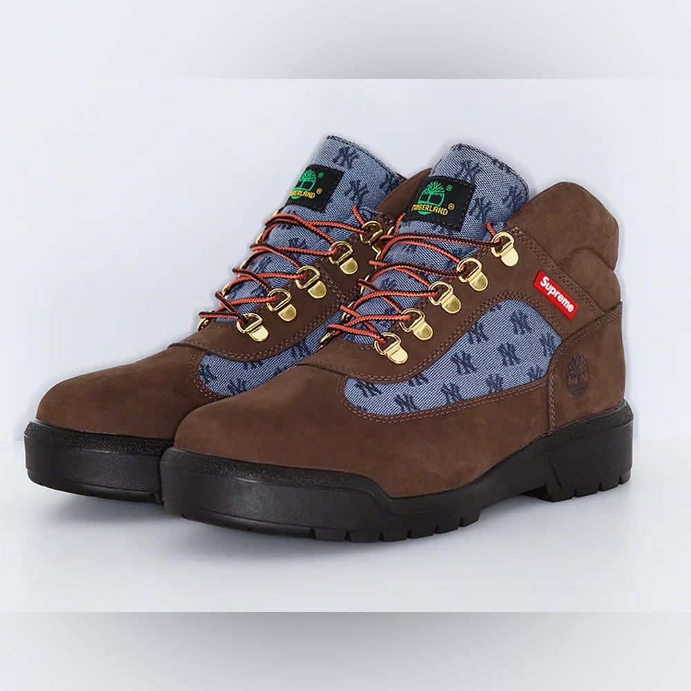 Brand New Supreme/New York Yankees/ Timberland boots rare and authentic